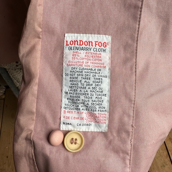 Vintage London Fog Weatherwear coat - ladies M (8) - Picture 7 of 7